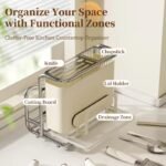 Metal Kitchen Organizer Rack - Image 4