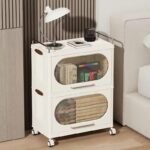 Multi-functiona with Drawers Flexible Plastic Rack - Image 2