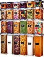 24 Pack Set Airtight Kitchen Organizers - Image 2