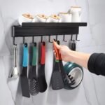 Kitchen Hanging Rack with Hooks