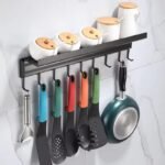 Kitchen Hanging Rack with Hooks - Image 3